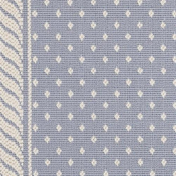 French Knot Ii - Wedgewood Blue