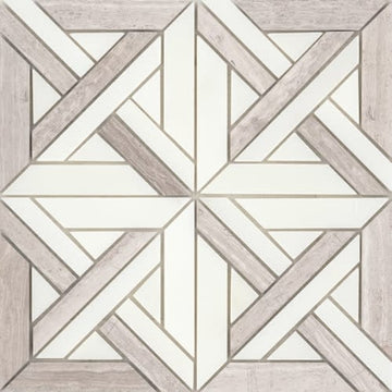 Mini Castle Cream 12" X 12"