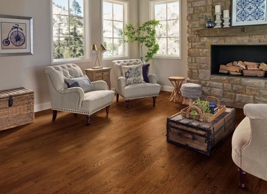 Manchester Red Oak Solid in Extra Spice 3-1/4"