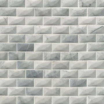 Carrara White - 1x2 3d