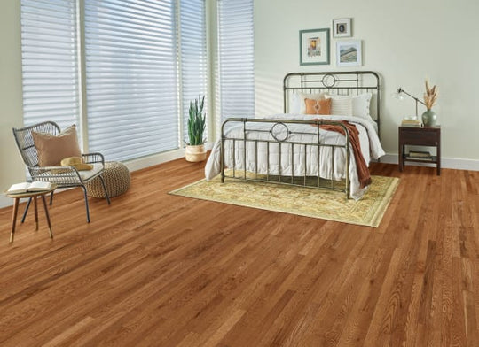 Addison Strip Oak Solid in Spice 2-1/4"