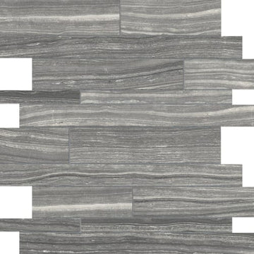 Carbon Random Strip Mosaic