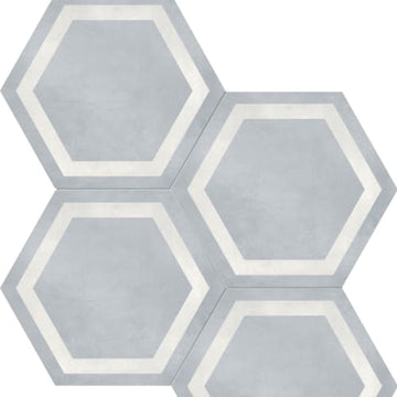 Tide Hexagon Frame Pressed Matte