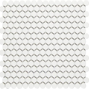 Matte White Pennyrounds