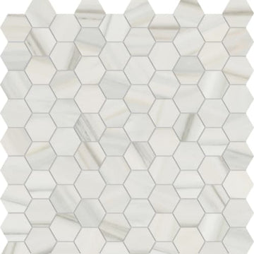 Zebrino Hexagon Mosaic
