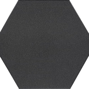 Black 8" Hexagon