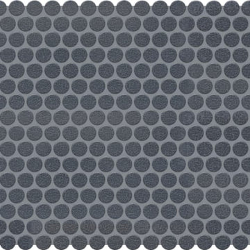 Blue Penny Round Mosaic