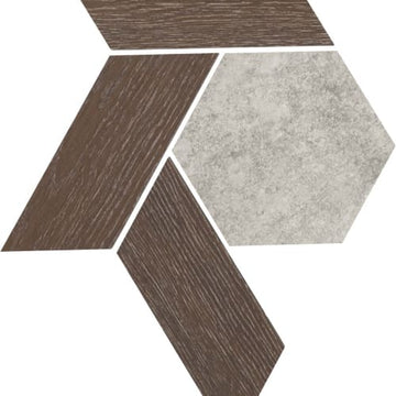 Gray & Brown Mosaic