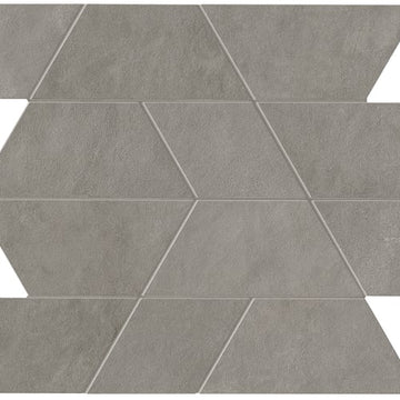 Grey Mosaic 14x12 Matte