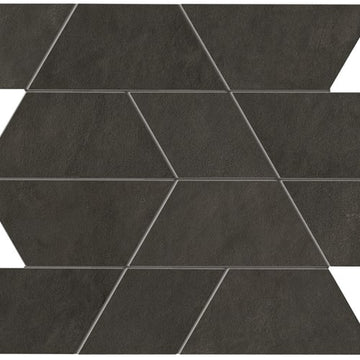 Black Mosaic 14x12 Satin