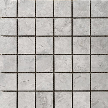 Silver Polished 2" X 2"