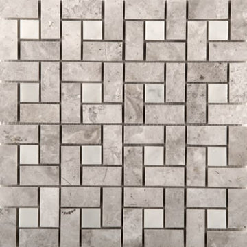 Silver Polished - Pinwheel