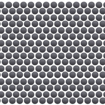Grey Mosaic Penny Round