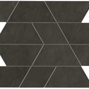 Black Mosaic 14x12 Matte