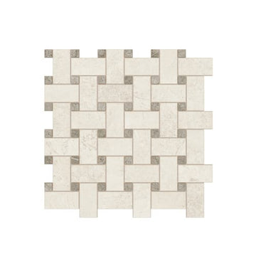 Light Basketweave Mosaic
