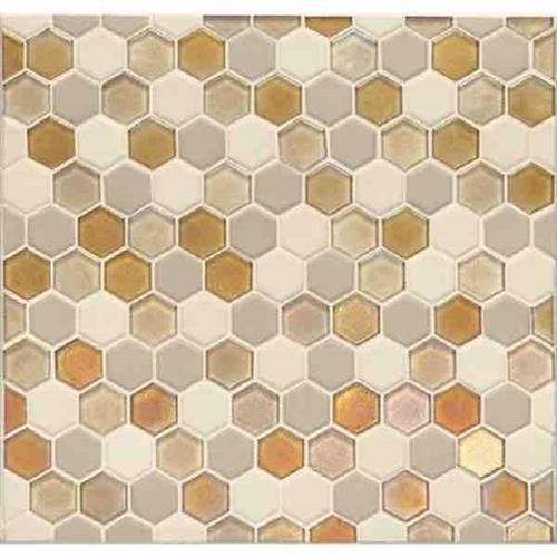 Coastal Keystones Mosaic - Hexagon Flooring by Dal Tile