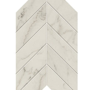 Calacatta Centennial Chevron Mosaic