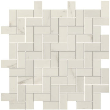 Calacatta Centennial Herringbone Wall Mosaic