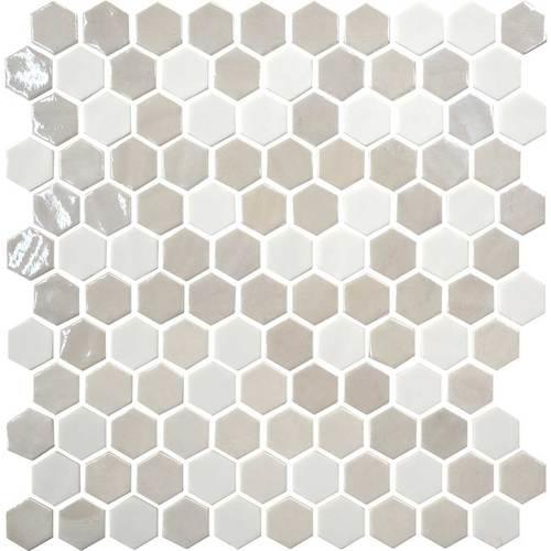 Uptown Glass Mosaic - Hexagon Flooring by Dal Tile