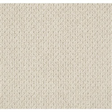 Crafted in Aged White Carpet