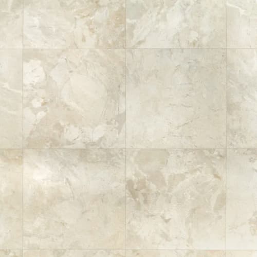 Capri in Alabaster - Gold Vinyl Sheet Goods