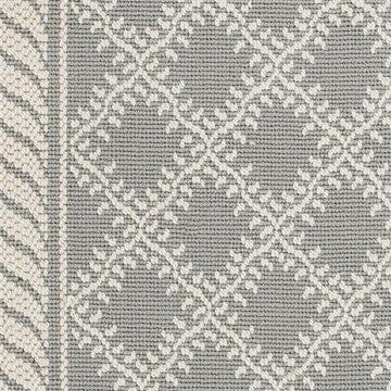 Leaf Trellis Ii - Sea Green