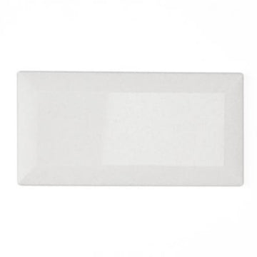 White Thassos Beveled Edge 3x6 Polished