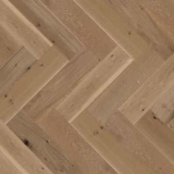 White Oak - 5" Character Brushed Herringbone