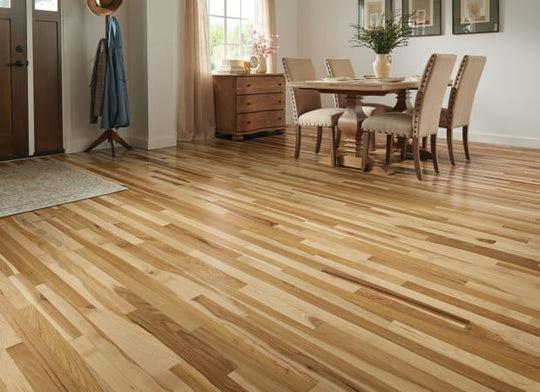 American Treasures Hickory Solid in Natural 2-1/4"