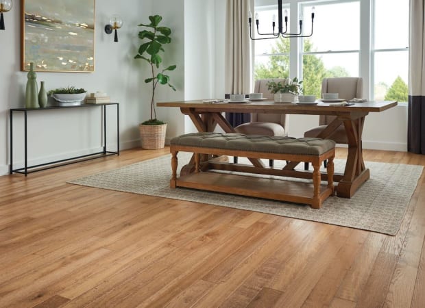 Barnwood Living Hickory Engineered in Hay Loft 4" | Bruce