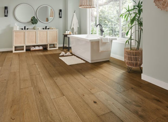 Forest Rain Hickory Engineered in Calming Tea 7-7/16"