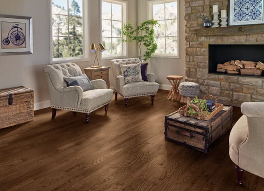 Manchester Red Oak Solid in Aged Sherry 3-1/4"