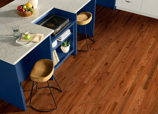 Plano Red or White Oak Solid in Marsh 2-1/4"