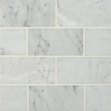 Carrara White - Subway 3x6