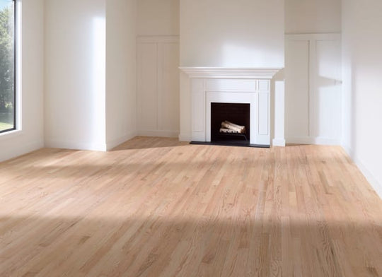 Unfinished Red Oak Solid in Unfinished 3-1/4"