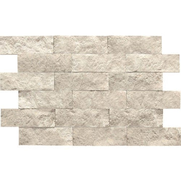 Arctic Gray 2x6 Brick Joint Honed