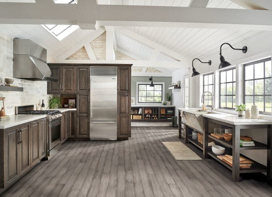Hydropel Hickory Engineered in Light Gray 5"