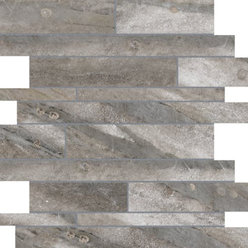 Mica Random Strip Mosaic