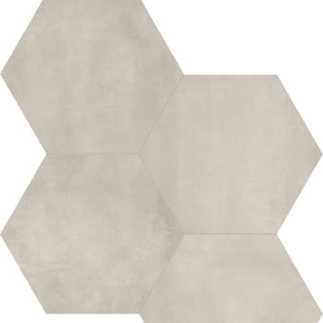 Sand Hexagon Pressed Matte