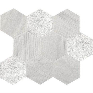 Candid Heather 4 In. Hexagon Mosaic - 4x4