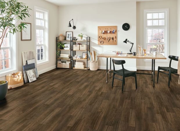 Modern Comfort Bronze in Intrigue Hickory 12' | Bruce