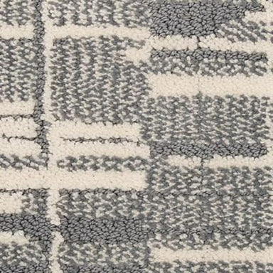 Modern Plaid in Azure Carpet