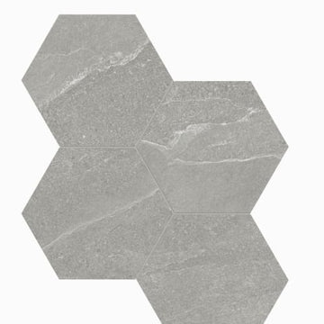 Palladium 6in Hexagon Mosaic Matte
