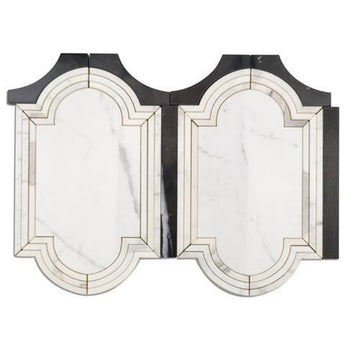 Padua-Calacatta Gold And Black Jade