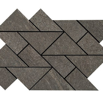 Sable Triangle Mosaic 8 1/2"x14 1/2"