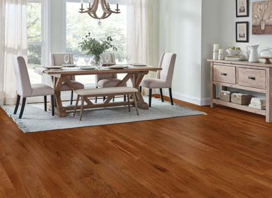 St. Vincent Red or White Oak Solid in Gunstock 3-1/4"