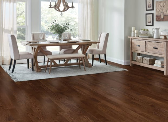 St. Vincent White Oak Solid in Saddle 3-1/4"