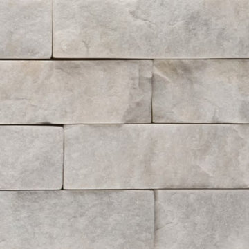 White Quartzite - Stacked 6" X 24"