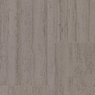 Travertine Tile Reflects Grey