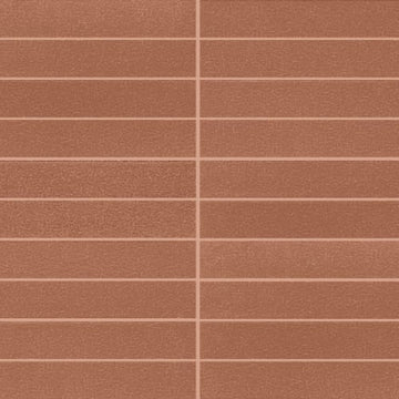 Terracotta 1x6 Mosaic